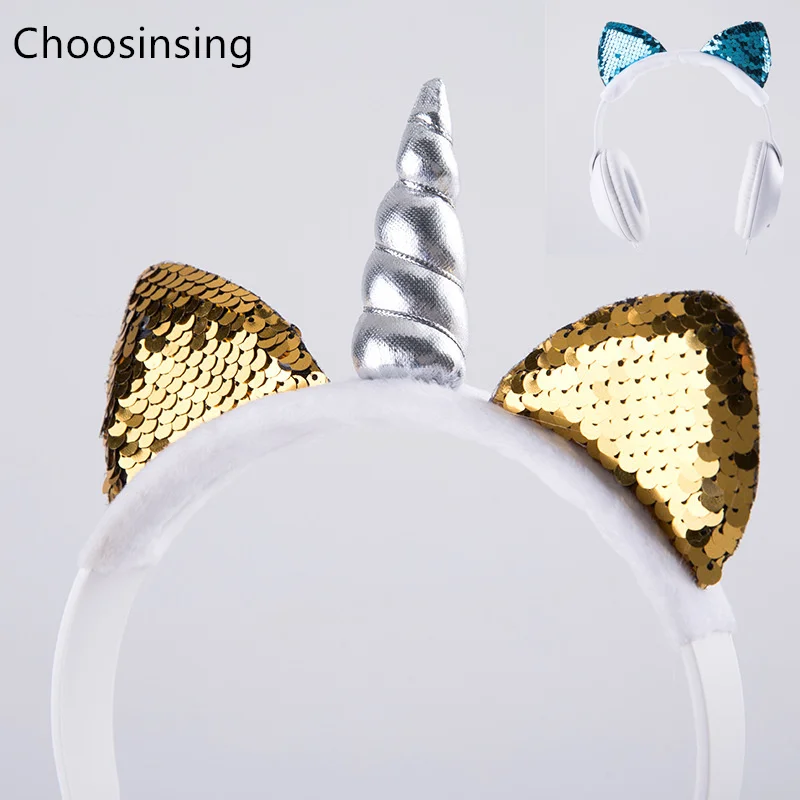 Unicornio Cat Ear Shinning Headset for Girl Kids Wired Headphone with Mic PC Mobile Phone Music Video Game MP3 Headband Earphone
Unicornio Cat Ear Shinning Headset for Girl Kids Wired Headphone with Mic PC Mobile Phone Music Video Game MP3 Headband Earphone