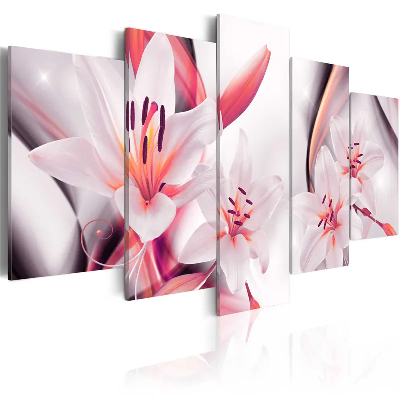 5 Pieces Pink Flowers Posters and Print Wall Art Orange Lilies Blossom Canvas Pianting Prints Pictures for Kids Room Home Decor
5 Pieces Pink Flowers Posters and Print Wall Art Orange Lilies Blossom Canvas Pianting Prints Pictures for Kids Room Home Decor