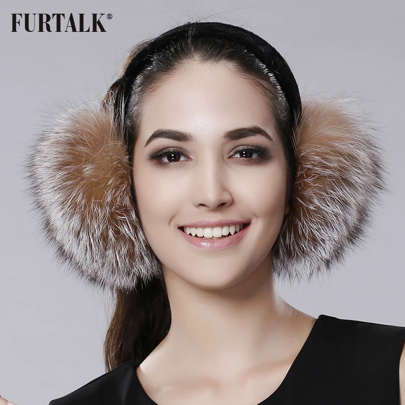 FURTALK Winter Women Warm rabbit Fur Earmuffs Girl's Earlap Ultralarge Imitation Ladie's Plush Ear Muff
FURTALK Winter Women Warm rabbit Fur Earmuffs Girl's Earlap Ultralarge Imitation Ladie's Plush Ear Muff
