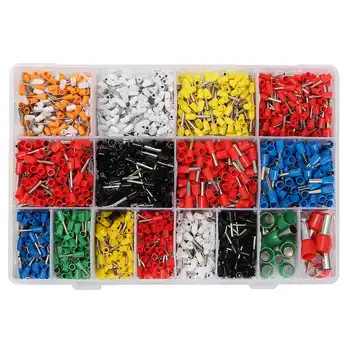 Excellway CT06 2120Pcs Wire Copper Crimp Insulated Cord Pin End Terminal 22 to 5 AWG New
Excellway CT06 2120Pcs Wire Copper Crimp Insulated Cord Pin End Terminal 22 to 5 AWG New