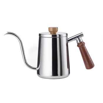 350ml 550ml Drip Kettle Stainless Steel Coffee Tea Pot ,Coffee kettle Swan Neck Drip Wooden Handle Coffee Tea Pot Coffee Maker
350ml 550ml Drip Kettle Stainless Steel Coffee Tea Pot ,Coffee kettle Swan Neck Drip Wooden Handle Coffee Tea Pot Coffee Maker