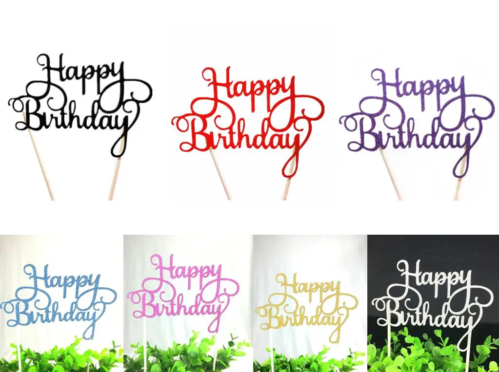 1pc Creative Cake Topper Happy Birthday Flags Colorful Double Stick For Family Birthday Party Cake Baking Decoration Supplies
1pc Creative Cake Topper Happy Birthday Flags Colorful Double Stick For Family Birthday Party Cake Baking Decoration Supplies