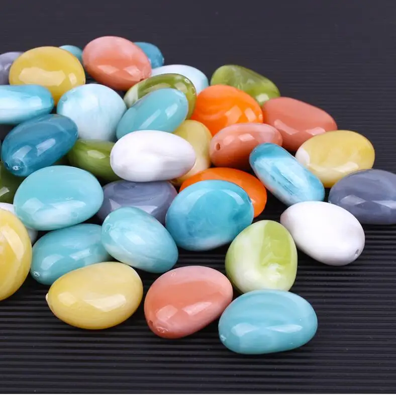 Fashion Acrylic Oval DIY Loose Beads Imitation Stone Color Middle Hole Loose Plastic Beads Fit For Bracelet 25*20mm xnb102
Fashion Acrylic Oval DIY Loose Beads Imitation Stone Color Middle Hole Loose Plastic Beads Fit For Bracelet 25*20mm xnb102