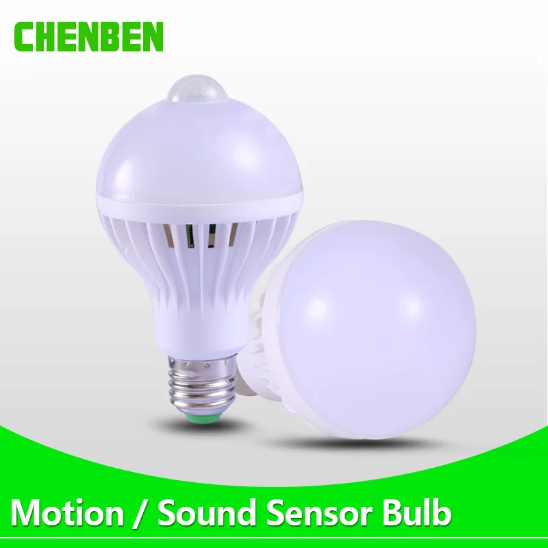 PIR Motion Sensor Lamp 3W 5W 7W 9W E27 220V LED Bulb Auto Smart Sound & Light Control Led Bulb Home Lighting Door Gate Stairs
PIR Motion Sensor Lamp 3W 5W 7W 9W E27 220V LED Bulb Auto Smart Sound & Light Control Led Bulb Home Lighting Door Gate Stairs