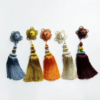 11 Colors Decorative Euro Tassel Small High Quality Tassel Drops Curtain Sofa Door Key Textile Accesories Length sell by piece
11 Colors Decorative Euro Tassel Small High Quality Tassel Drops Curtain Sofa Door Key Textile Accesories Length sell by piece