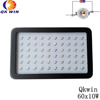 Qkwin 600W Double chip LED Grow Light 60x10W True Power 142W Full Spectrum Hydroponic Planting shipping
Qkwin 600W Double chip LED Grow Light 60x10W True Power 142W Full Spectrum Hydroponic Planting shipping