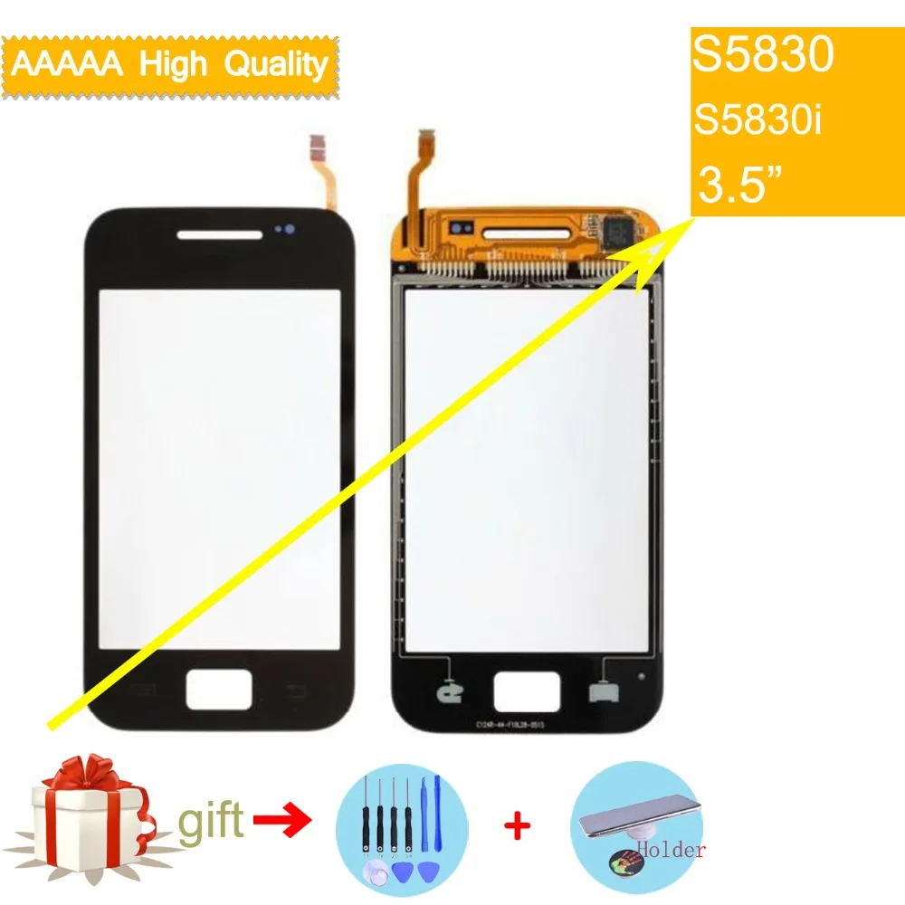 S5830 touch screen For Samsung Galaxy Ace S5830 S580i GT-S5830 GT-S5830i TouchScreen Sensor Digitizer Glass Lens Front Panel
S5830 touch screen For Samsung Galaxy Ace S5830 S580i GT-S5830 GT-S5830i TouchScreen Sensor Digitizer Glass Lens Front Panel