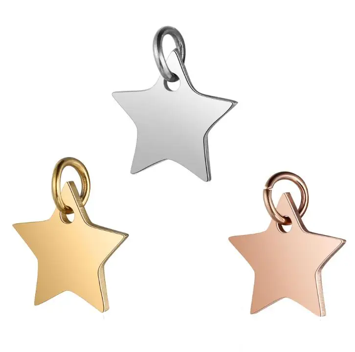 2pcs Stainless steel Smooth Star charm pendant accessory for DIY Handmade 12x13mm y1181
2pcs Stainless steel Smooth Star charm pendant accessory for DIY Handmade 12x13mm y1181