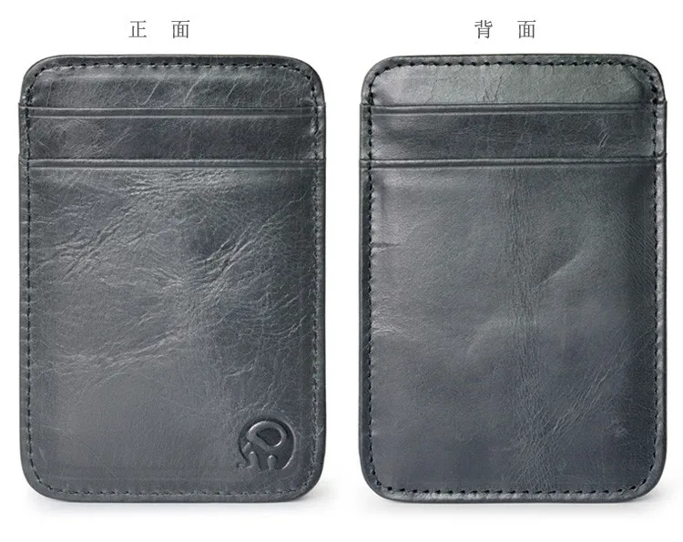 Card package Artificial Leather 10.3X6.8cm Slim Credit Card Holder Mini Wallet ID Case Purse Bag Pouch Coin Purse wallet men
Card package Artificial Leather 10.3X6.8cm Slim Credit Card Holder Mini Wallet ID Case Purse Bag Pouch Coin Purse wallet men