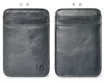 Card package Artificial Leather 10.3X6.8cm Slim Credit Card Holder Mini Wallet ID Case Purse Bag Pouch Coin Purse wallet men #25
Card package Artificial Leather 10.3X6.8cm Slim Credit Card Holder Mini Wallet ID Case Purse Bag Pouch Coin Purse wallet men #25