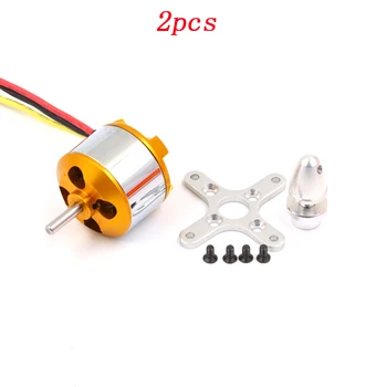 2pcs 2814 1000KV 1400KV Brushless Motor w/4.0mm Banana Plug 2kg Large Thrust Support 3S 4S for RC Model Aircraft/Fixed-wing
2pcs 2814 1000KV 1400KV Brushless Motor w/4.0mm Banana Plug 2kg Large Thrust Support 3S 4S for RC Model Aircraft/Fixed-wing