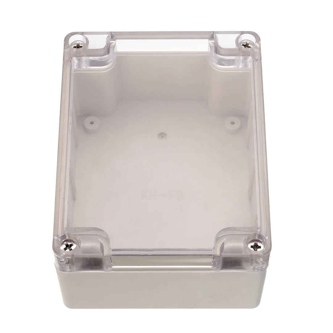Waterproof 115*90*55MM Clear Cover Plastic Electronic Project Box Enclosure IU 