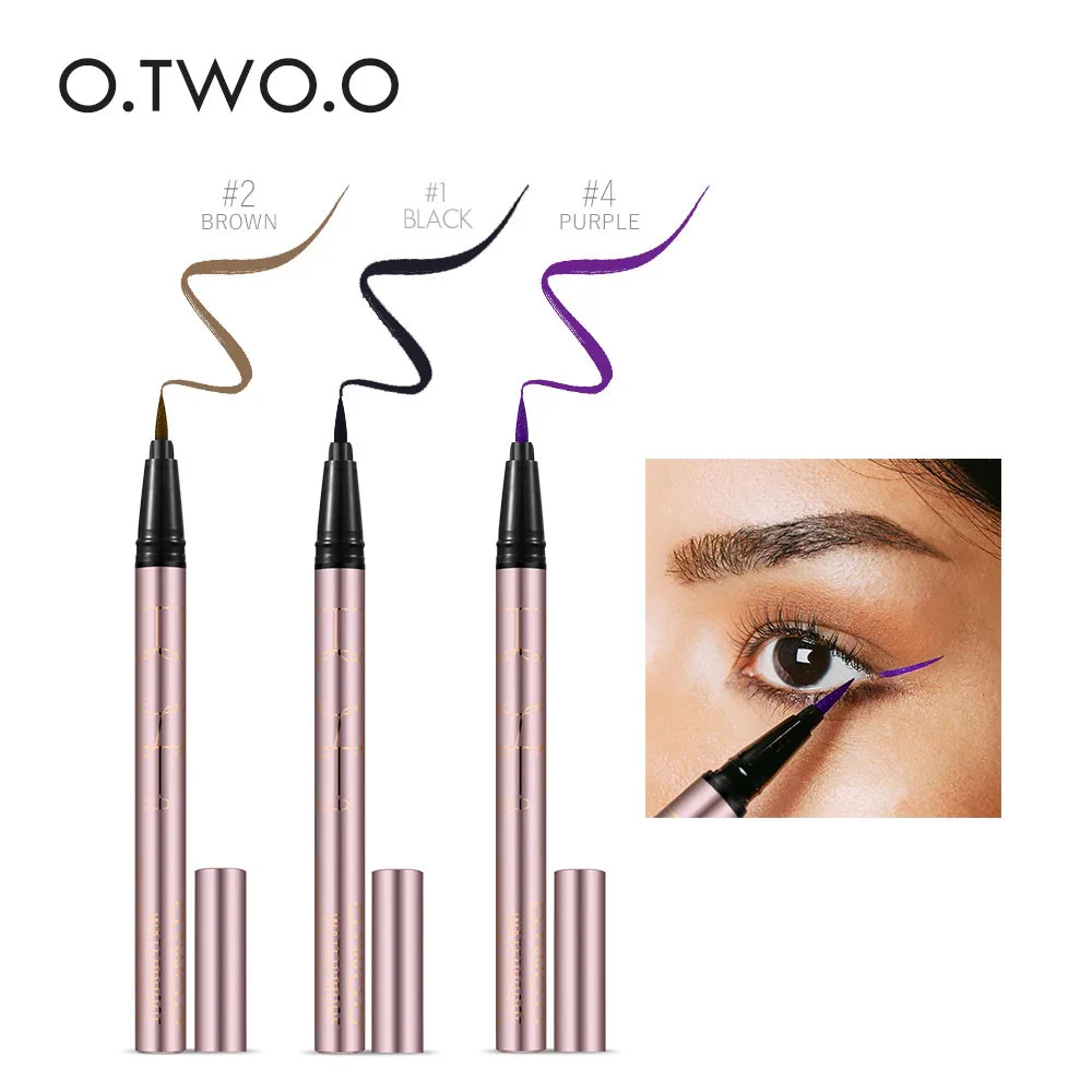 O.TWO.O Waterproof Liquid Eyeliner Beauty Cat Style Black Long-lasting Eye Liner Pen Pencil Professional Makeup Cosmetics Tool
O.TWO.O Waterproof Liquid Eyeliner Beauty Cat Style Black Long-lasting Eye Liner Pen Pencil Professional Makeup Cosmetics Tool