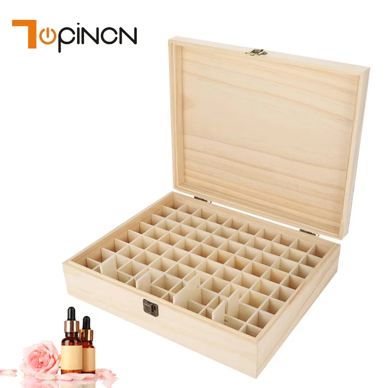 Natrual Single-layer Wooden Large Essential Oil Storage Box Case Container 74 Bottles Aromatherapy Organizer Storage Case
Natrual Single-layer Wooden Large Essential Oil Storage Box Case Container 74 Bottles Aromatherapy Organizer Storage Case