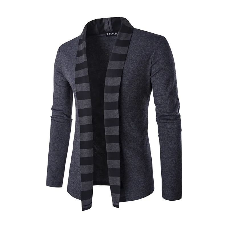 New personality men's sweater sweater fashion sweater coat cloak stripe mosaic NZ156
New personality men's sweater sweater fashion sweater coat cloak stripe mosaic NZ156