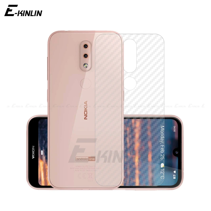 2pcs/lot Back Cover Screen Protector For Nokia 3.2 4.2 3D Carbon Fiber Sticker Protective Film Not Tempered Glass
2pcs/lot Back Cover Screen Protector For Nokia 3.2 4.2 3D Carbon Fiber Sticker Protective Film Not Tempered Glass