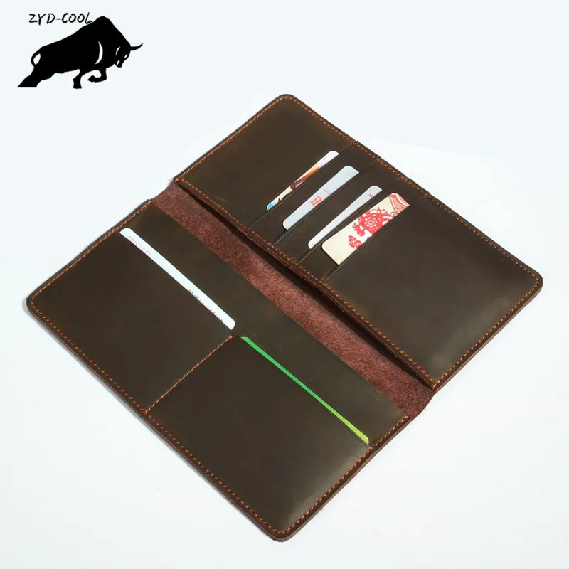 ZYD-COOL Genuine Leather Man Long Wallet Men Clutch Bags Zipper Multifunction Wallet Male Purse Man's Leather Card Holder
ZYD-COOL Genuine Leather Man Long Wallet Men Clutch Bags Zipper Multifunction Wallet Male Purse Man's Leather Card Holder