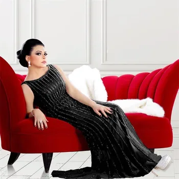 Black Beaded Evening Dresses Middle East Women Formal Dress 2017 Party Dress Vestido Longo Arabic Long Dress
Black Beaded Evening Dresses Middle East Women Formal Dress 2017 Party Dress Vestido Longo Arabic Long Dress