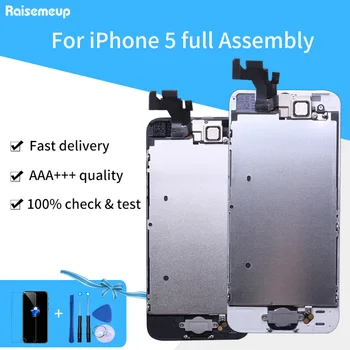Replacement LCD 3D Touch display Digitizer for iphone 5 Factory full set Assembly LCD Display lcd replacement pantalla ecran
Replacement LCD 3D Touch display Digitizer for iphone 5 Factory full set Assembly LCD Display lcd replacement pantalla ecran