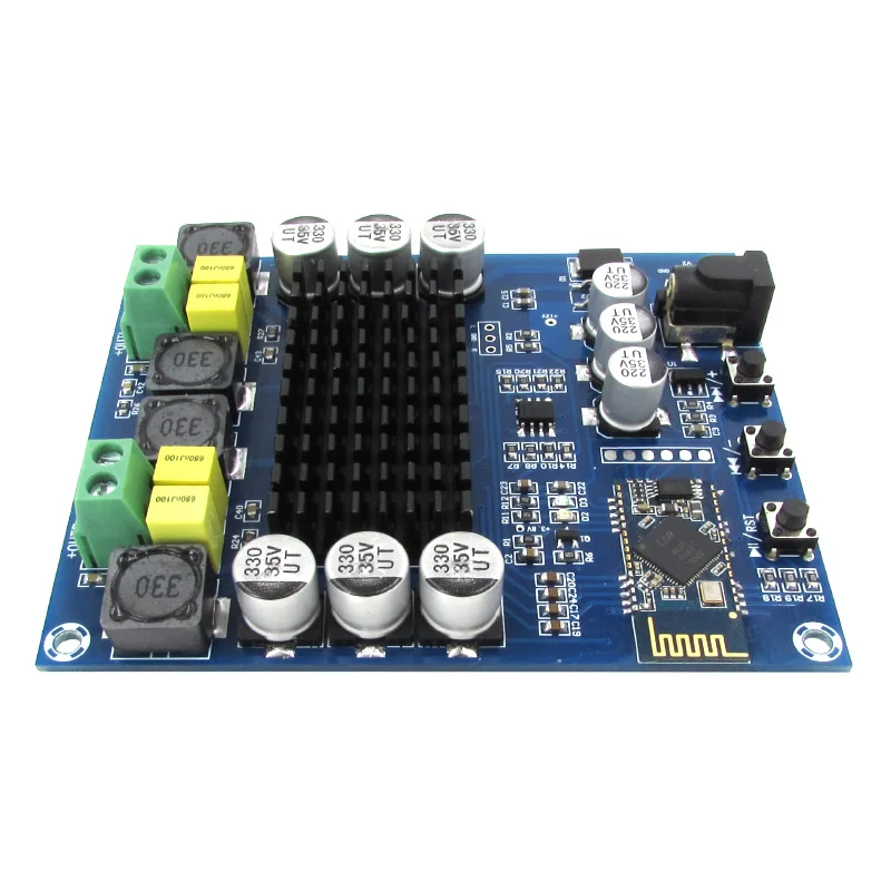 OTM548 bluetooth double track 120 w digital power amplifier board TPA3116D2 bluetooth digital audio amplifier board
OTM548 bluetooth double track 120 w digital power amplifier board TPA3116D2 bluetooth digital audio amplifier board