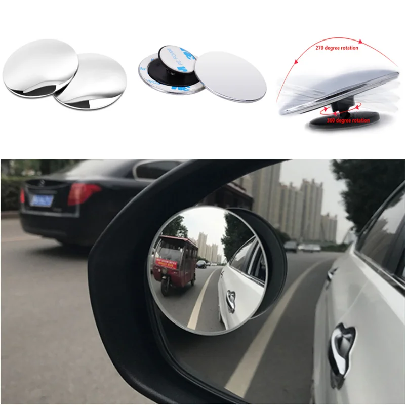 2pcs Car 360 degree Wide Angle small Round Mirror Rear View Mirror for Citroen Picasso C1 C2 C3 C4 C4L C5 DS3 DS4 DS5 DS6 Elysee
2pcs Car 360 degree Wide Angle small Round Mirror Rear View Mirror for Citroen Picasso C1 C2 C3 C4 C4L C5 DS3 DS4 DS5 DS6 Elysee
