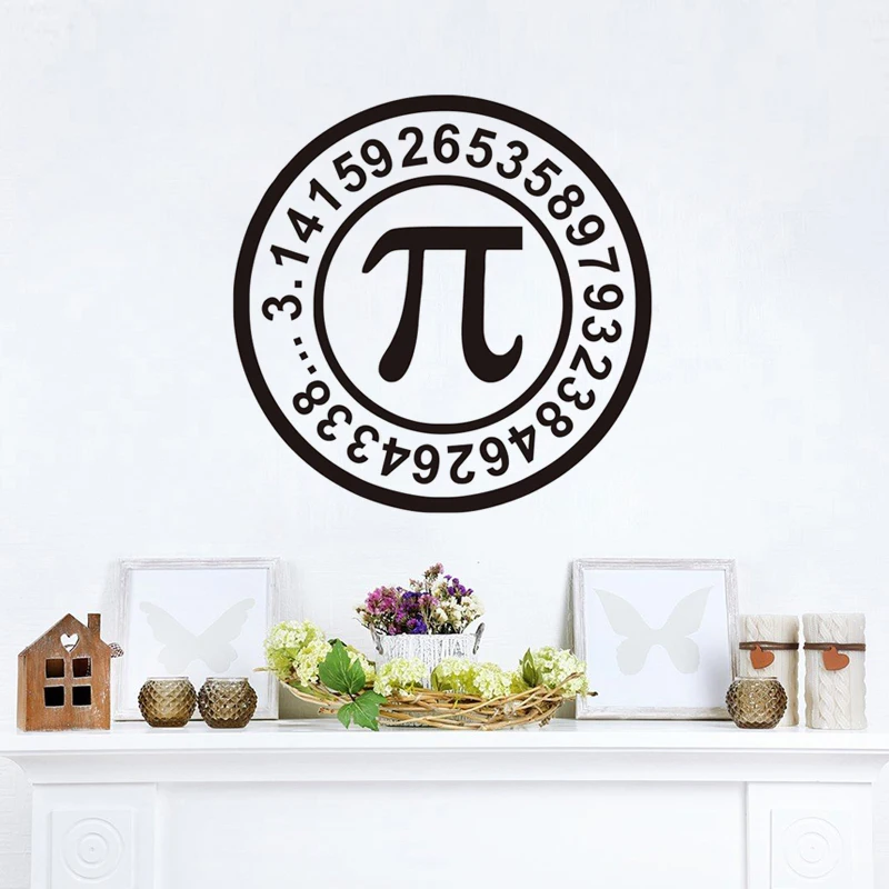 PI Mathematics Symbol Creative geometry DIY Vinyl Wall Sticker Living room Home Decoration Wall Decals Art Murals JG2783
PI Mathematics Symbol Creative geometry DIY Vinyl Wall Sticker Living room Home Decoration Wall Decals Art Murals JG2783