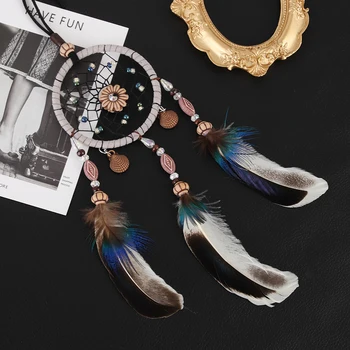 Auto Decoration Dream Catcher Feather Hanging Car Pendant Rearview Mirror Ornament Accessories
Auto Decoration Dream Catcher Feather Hanging Car Pendant Rearview Mirror Ornament Accessories