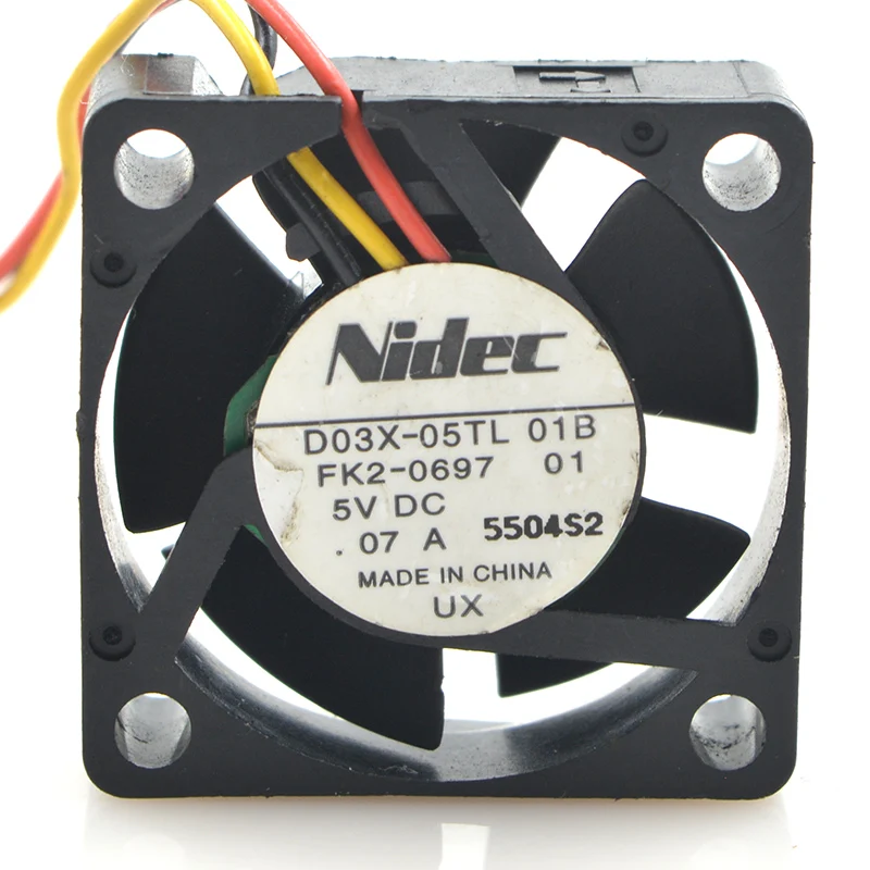 New original D03X-05TL 5V 0.07A 3010 3CM 3 line with a speed double ball cooling fan
New original D03X-05TL 5V 0.07A 3010 3CM 3 line with a speed double ball cooling fan
