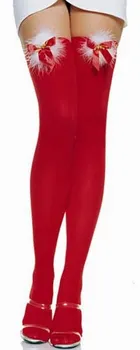 Fashion Sexy Lady Women Bow Red Stockings Christmas Girl Stockings Stage Show Cosplay Stockings 
Fashion Sexy Lady Women Bow Red Stockings Christmas Girl Stockings Stage Show Cosplay Stockings