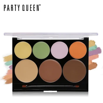 Party Queen Camouflage Cream Palette Color Corrector & Concealer Makeup Kit Contouring Bronzer Concealing Smooth Face Primer
Party Queen Camouflage Cream Palette Color Corrector & Concealer Makeup Kit Contouring Bronzer Concealing Smooth Face Primer