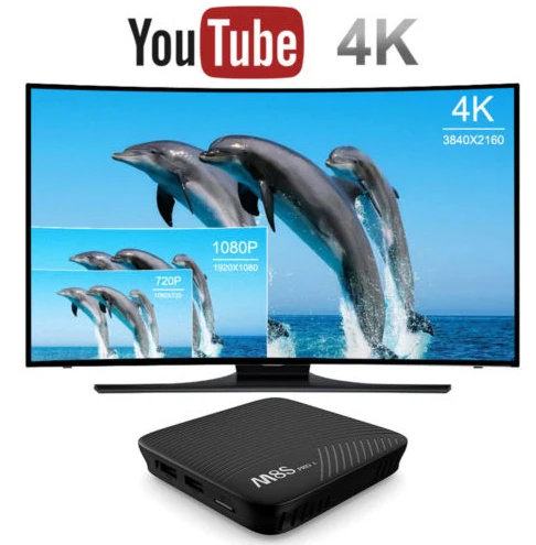 5pcs M8S Pro L MECOOL Android 7.1 TV Box 3GB 32GB 16GB Amlogic S912 Octa Core Youtube 4K Smart Media Player Bluetooth 4.1 dualwi
5pcs M8S Pro L MECOOL Android 7.1 TV Box 3GB 32GB 16GB Amlogic S912 Octa Core Youtube 4K Smart Media Player Bluetooth 4.1 dualwi