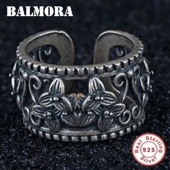 BALMORA 100% Real 925 Sterling Silver Hollow Flower Open Rings for Women Lover Gift Vintage Fashion Jewelry Anillos SY20812
BALMORA 100% Real 925 Sterling Silver Hollow Flower Open Rings for Women Lover Gift Vintage Fashion Jewelry Anillos SY20812