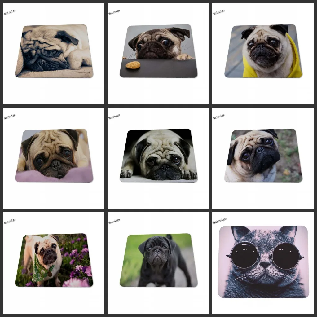 Mairuige Animal Vivid Pug No Overlock Gaming Rubber Dog Mouse Pad Silicon Mat Gaming Mouse Pad 180 * 220mm
Mairuige Animal Vivid Pug No Overlock Gaming Rubber Dog Mouse Pad Silicon Mat Gaming Mouse Pad 180 * 220mm
