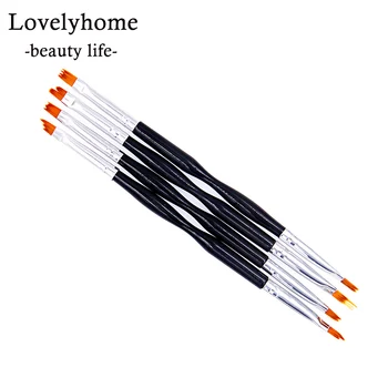 4Pcs/Lot Petal Moon Fishtail Shaped Black Handle French Nail Art Brush Set UV Gel Polish Gradient Color 3D DIY Drawing Pen
4Pcs/Lot Petal Moon Fishtail Shaped Black Handle French Nail Art Brush Set UV Gel Polish Gradient Color 3D DIY Drawing Pen