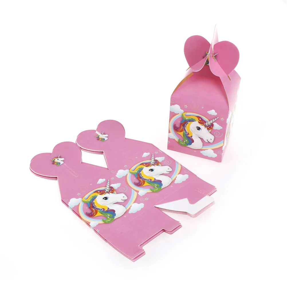 6pcs/lot baby shower souvenirs gift candy boxs Unicorn theme Cartoon paper bags birthday party decorations on sale
6pcs/lot baby shower souvenirs gift candy boxs Unicorn theme Cartoon paper bags birthday party decorations on sale