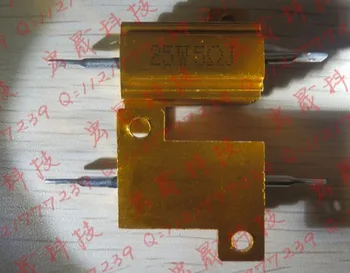 RX24-25W 3R Power Metal Shell Case Gold Aluminium Case Wirewound Resistor 25W 3ohm 5% Automobile LED lamp resistors 3R 25W
RX24-25W 3R Power Metal Shell Case Gold Aluminium Case Wirewound Resistor 25W 3ohm 5% Automobile LED lamp resistors 3R 25W