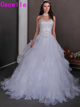 2019 Princess Sweetheart Real Wedding Dresses Ruffles Organza Embroidery Beaded Corset Back Bridal Gowns Vestidos De Novia Real
2019 Princess Sweetheart Real Wedding Dresses Ruffles Organza Embroidery Beaded Corset Back Bridal Gowns Vestidos De Novia Real