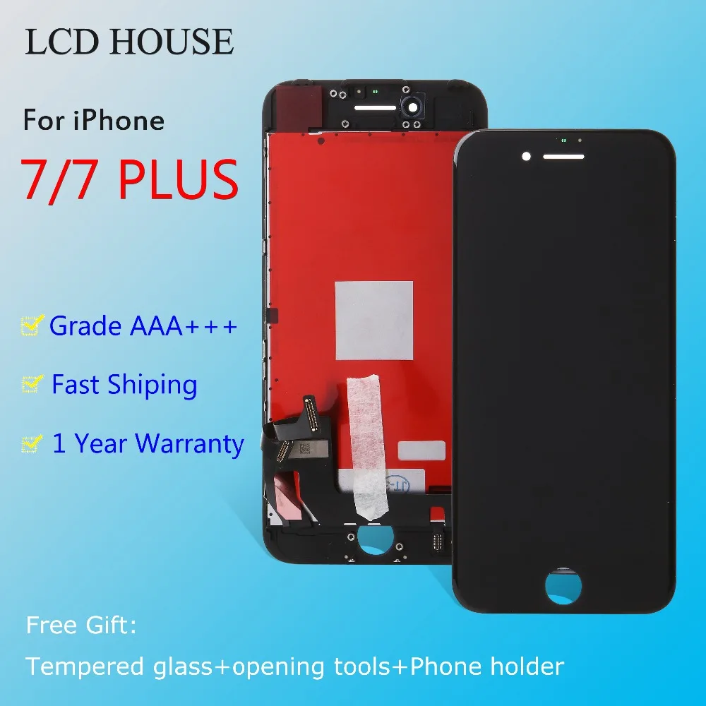 GREAT PARTS 1PCS LCD For Apple iPhone 7 7 Plus LCD Display Touch Screen Assembly Digitizer Replacement Good 3D touch
GREAT PARTS 1PCS LCD For Apple iPhone 7 7 Plus LCD Display Touch Screen Assembly Digitizer Replacement Good 3D touch
