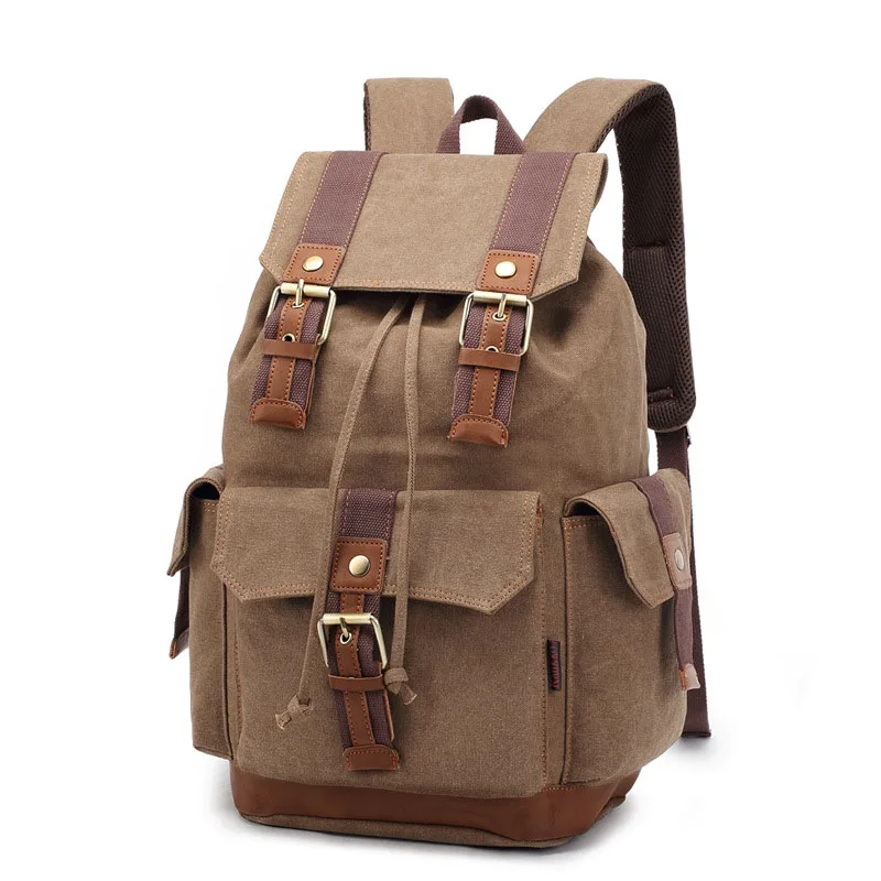 GOOG.YU Man's Canvas Backpack Travel Schoolbag Male Large Backpack Men Large Capacity Rucksack Shoulder School Bag
GOOG.YU Man's Canvas Backpack Travel Schoolbag Male Large Backpack Men Large Capacity Rucksack Shoulder School Bag