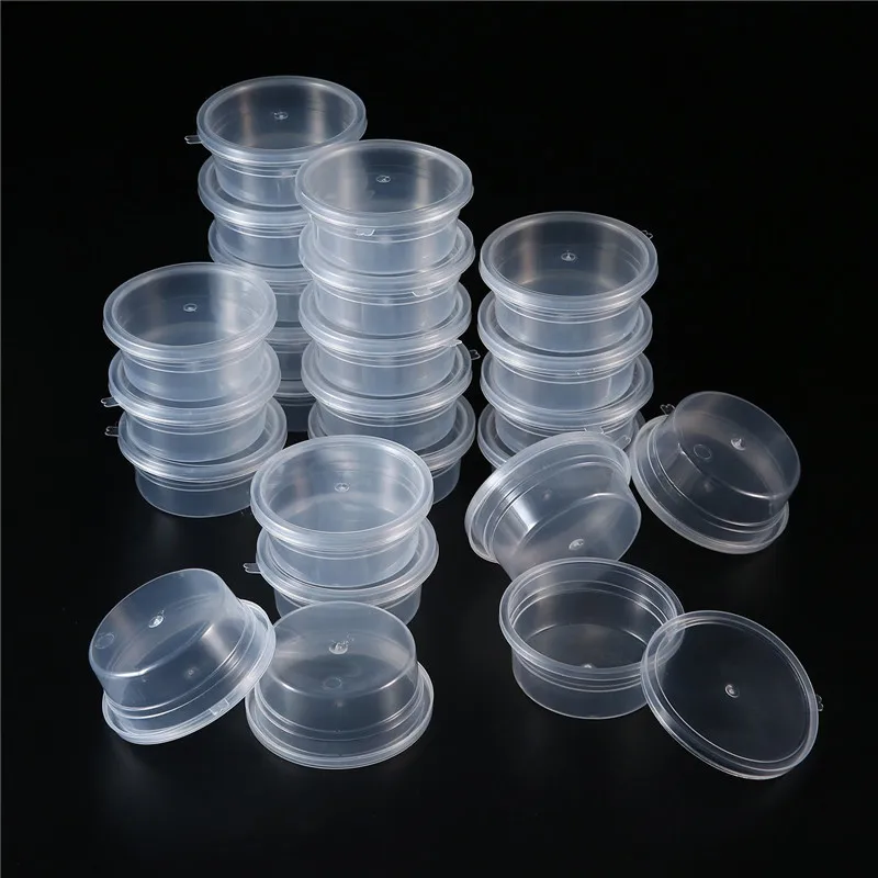 HOT Slime Storage Container Reusable Plastic Storage Jars with Lids for Glue/Water/Cosmetic/Plasticine, 24 pcs
HOT Slime Storage Container Reusable Plastic Storage Jars with Lids for Glue/Water/Cosmetic/Plasticine, 24 pcs