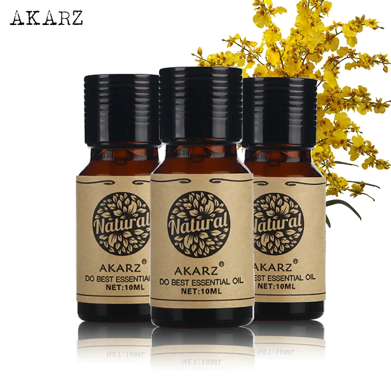 

Eucalyptus Osmanthus Honeysuckle essential oil sets AKARZ For Aromatherapy Massage Spa Bath skin face care 10ml*3