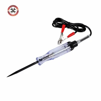 Auto 6V 12V 24V DC Car Truck Voltage Circuit Tester Car Test VoltMet Long Probe Pen Light Bulb Automobile Maintenance Tools
Auto 6V 12V 24V DC Car Truck Voltage Circuit Tester Car Test VoltMet Long Probe Pen Light Bulb Automobile Maintenance Tools