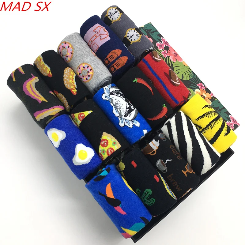 fashion design Colorful fashionable Men's happy socks Novelty style Dress cotton socks Funny Patterned Casual Funky Socks
fashion design Colorful fashionable Men's happy socks Novelty style Dress cotton socks Funny Patterned Casual Funky Socks