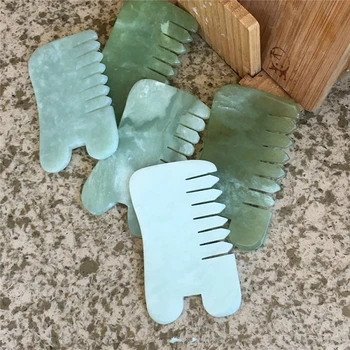 1pc Random Color Natural Jade Stone Guasha Gua Sha Comb Massage Scrape Therapy Cure Party Gift QDD9428
1pc Random Color Natural Jade Stone Guasha Gua Sha Comb Massage Scrape Therapy Cure Party Gift QDD9428
