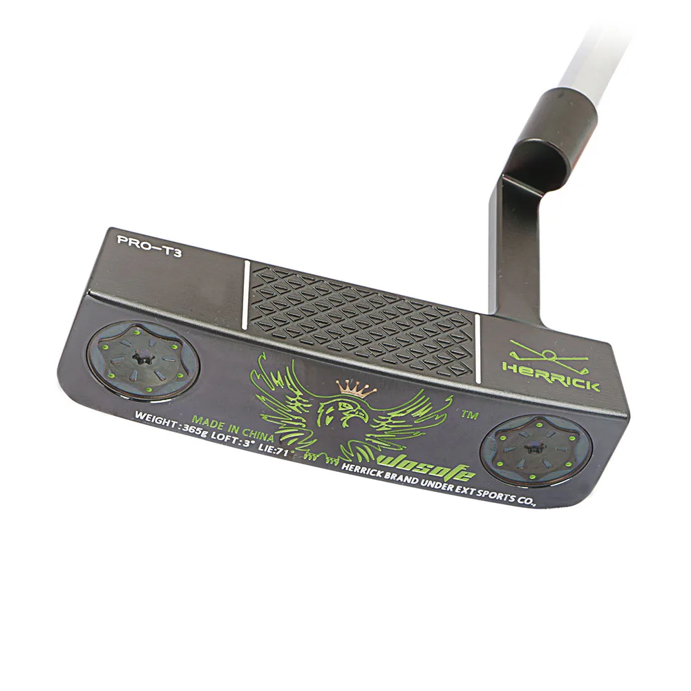 golf putter mens Strip shape steel shaft right handed PVD black Chromatic 2018 new
golf putter mens Strip shape steel shaft right handed PVD black Chromatic 2018 new