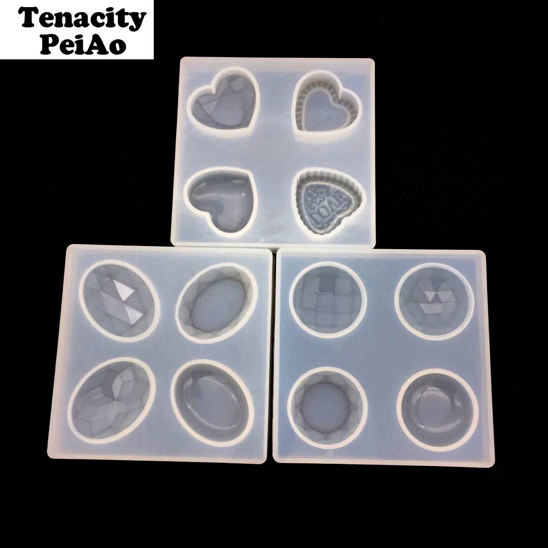 DIY Heart Round Style Silicone Mold Resin for Necklace Uv Resin Mold for Earring Pendants Jewelry Making Tool
DIY Heart Round Style Silicone Mold Resin for Necklace Uv Resin Mold for Earring Pendants Jewelry Making Tool
