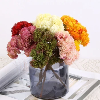 1Pcs Artificial Hydrangea Flowers Simulation Fake Soft Glue Rice Fruit Wedding Succulent Plants Fake Flowers Home Garden Decor
1Pcs Artificial Hydrangea Flowers Simulation Fake Soft Glue Rice Fruit Wedding Succulent Plants Fake Flowers Home Garden Decor