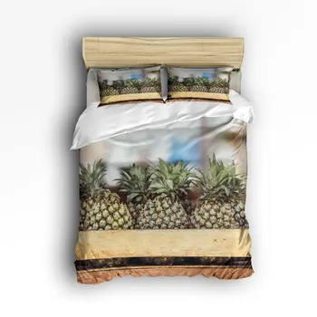Duvet Cover Set, Tropical StyleModern Pineapple Fruit Pattern Print Bedding Set, 4 Pieces Bedding Sets Queen Size
Duvet Cover Set, Tropical StyleModern Pineapple Fruit Pattern Print Bedding Set, 4 Pieces Bedding Sets Queen Size