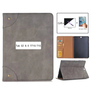Ultra-thin Smart PU Leather Cover Funda Case for Samsung Galaxy Tab S2 SM-T710 T710 T713 T715 T719 8.0" Tablet Screen Protector
Ultra-thin Smart PU Leather Cover Funda Case for Samsung Galaxy Tab S2 SM-T710 T710 T713 T715 T719 8.0" Tablet Screen Protector