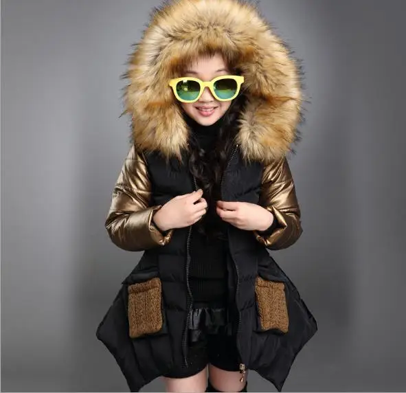 2018 winter hot Korean girls 4-15 years old children Cotton Hooded metallic sleeve pocket thick cotton wool collar Z844
2018 winter hot Korean girls 4-15 years old children Cotton Hooded metallic sleeve pocket thick cotton wool collar Z844